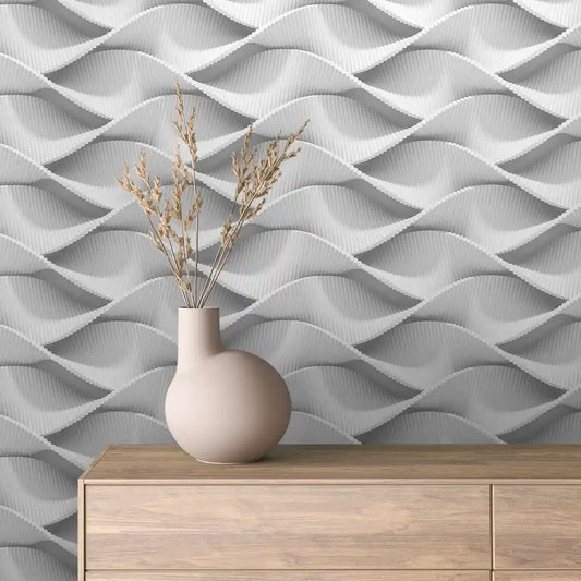 Papier Peint 3D Géométrique Moderne Design Minimaliste Élégant