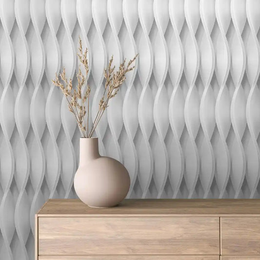 Papier Peint 3D Géométrique Moderne Design Minimaliste Élégant