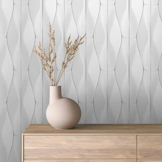 Papier Peint 3D Géométrique Moderne Design Minimaliste Élégant