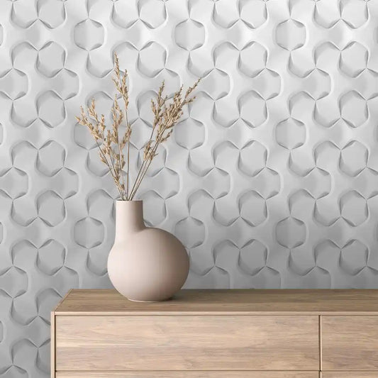 Papier Peint 3D Géométrique Moderne Design Minimaliste Élégant