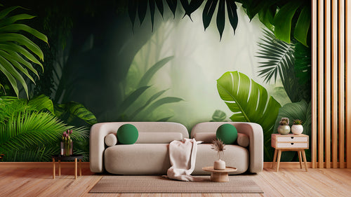 Papier Peint Jungle Tropicale Effet Nature