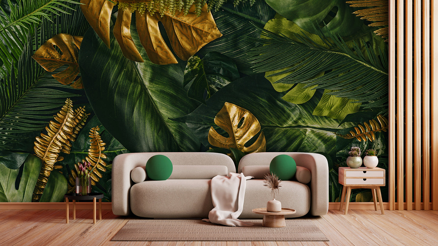 Papier Peint Jungle Tropicale Effet Nature