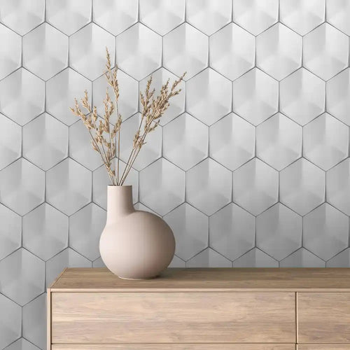 Papier Peint 3D Géométrique Moderne Design Minimaliste Élégant