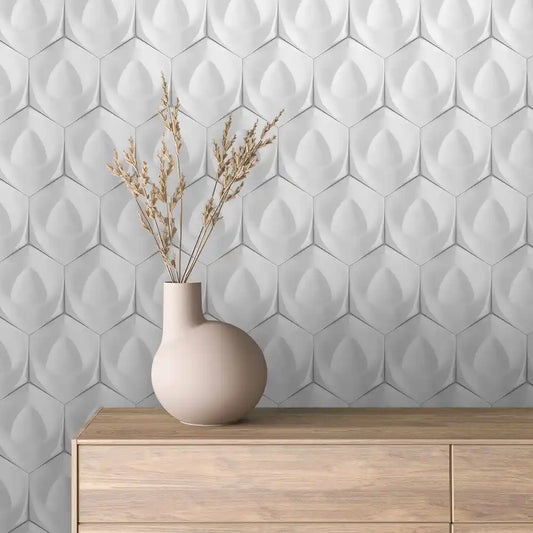 Papier Peint 3D Géométrique Moderne Design Minimaliste Élégant
