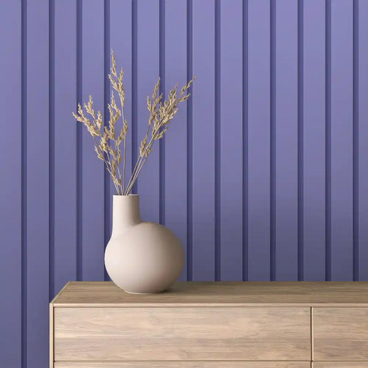 Papier Peint Lattes de Bois Naturel Effet Mur 3D Moderne