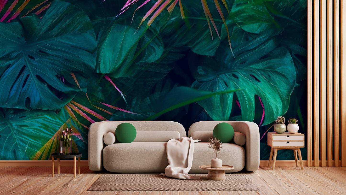 Papier Peint Jungle Tropicale Effet Nature