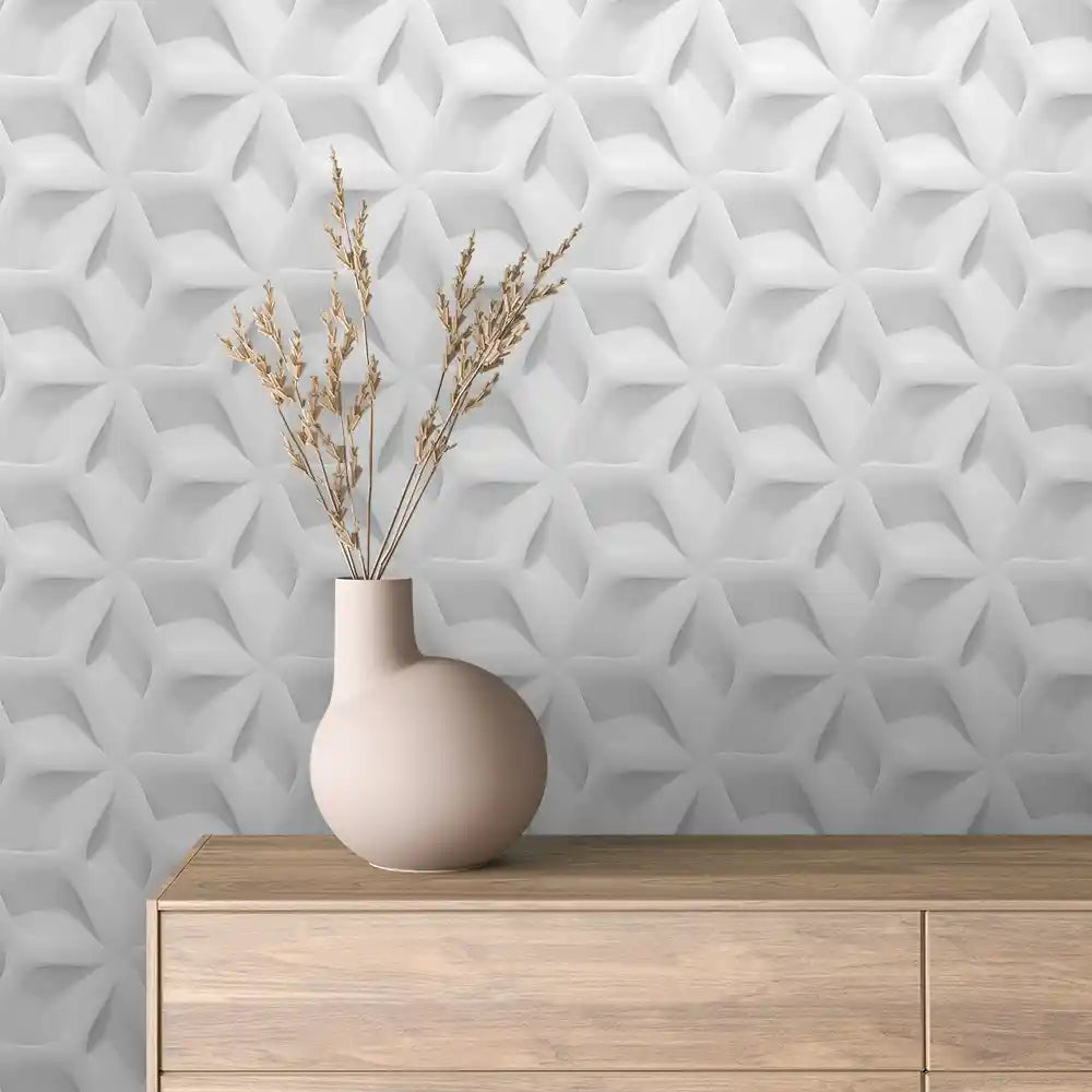 Papier Peint 3D Géométrique Moderne Design Minimaliste Élégant