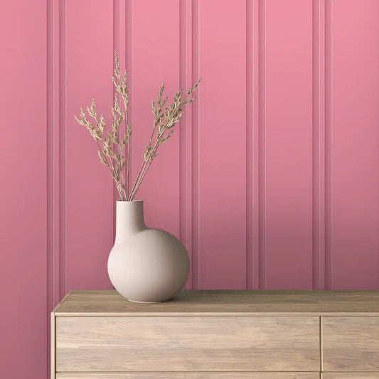 Papier Peint Lattes de Bois Naturel Effet Mur 3D Moderne