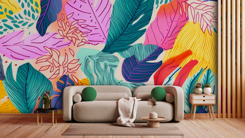 Papier Peint Jungle Tropicale Effet Nature