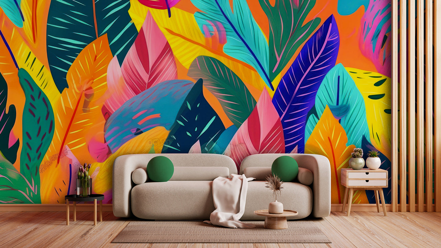 Papier Peint Jungle Tropicale Effet Nature