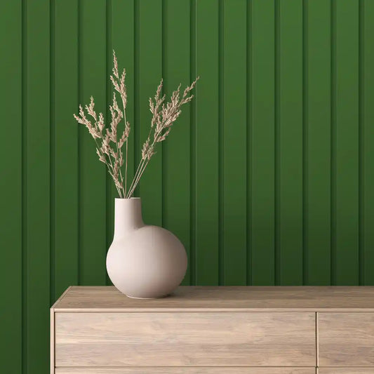 Papier Peint Lattes de Bois Naturel Effet Mur 3D Moderne