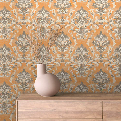 Papier Peint Baroque Motif Classique Royal