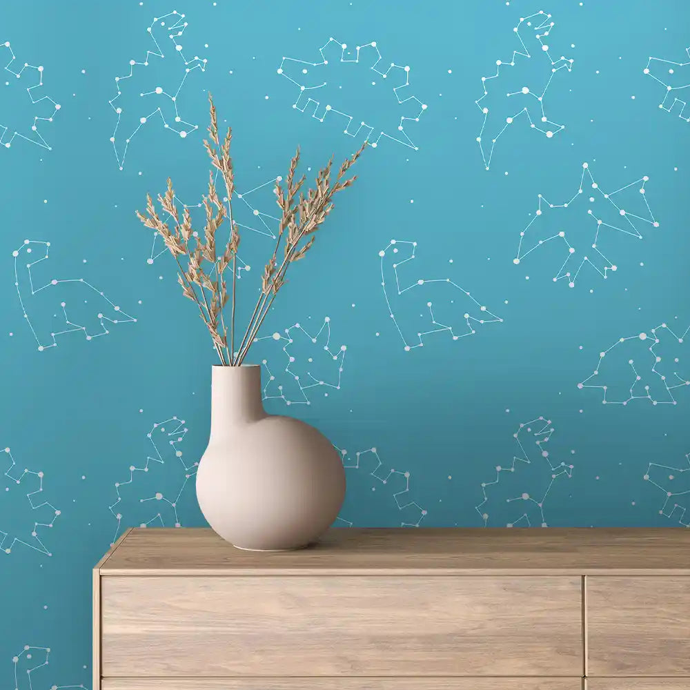 Papier Peint Enfant Univers Espace Motifs Ludiques et Colorés