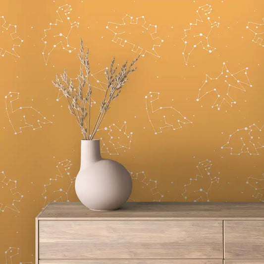 Papier Peint Enfant Univers Espace Motifs Ludiques et Colorés
