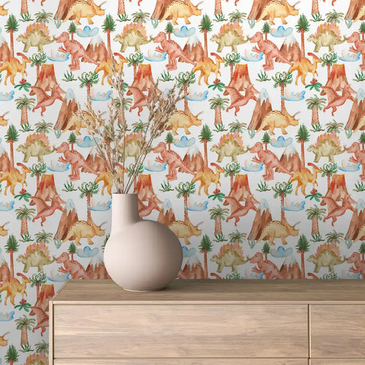 Papier Peint Enfant Univers Espace Motifs Ludiques et Colorés
