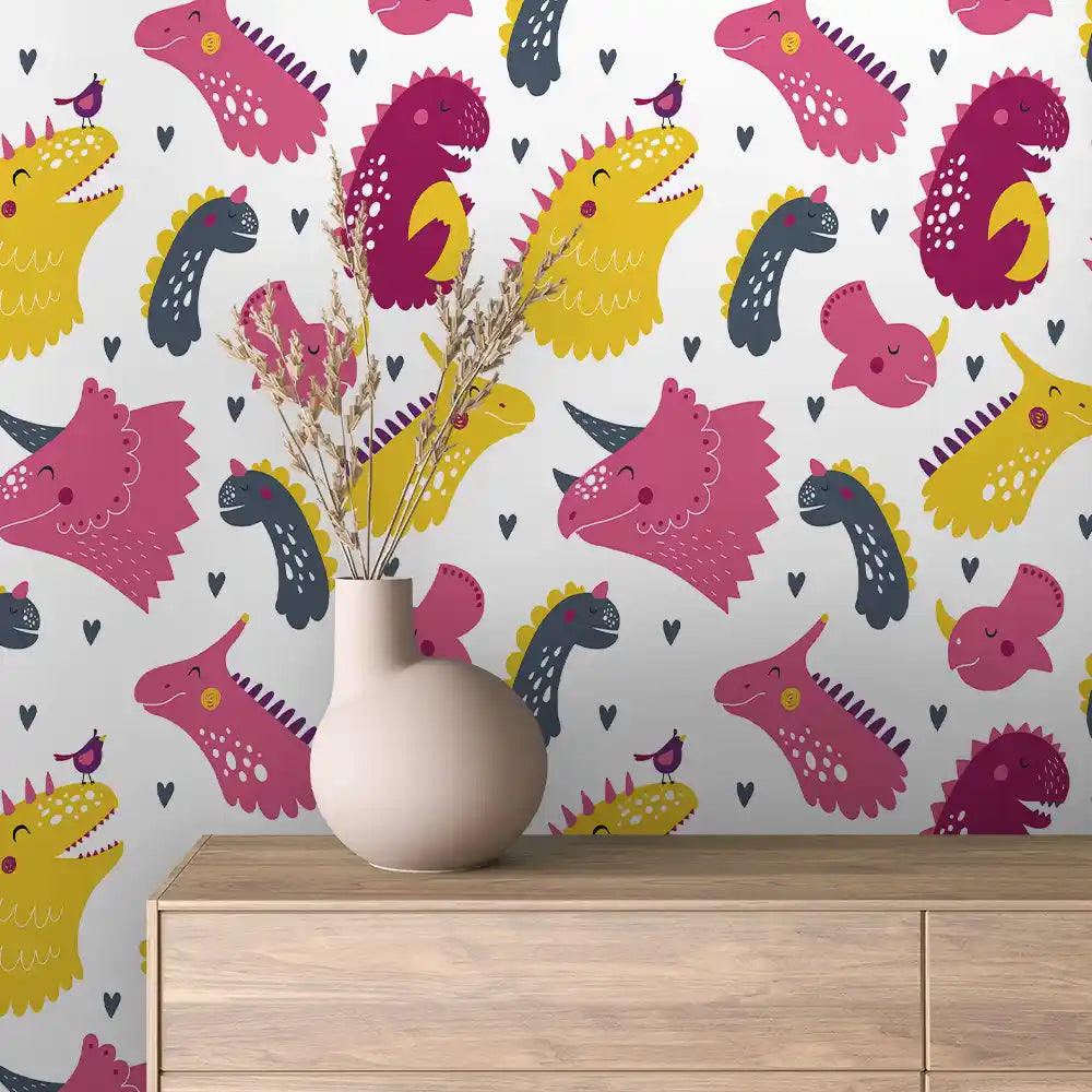 Papier Peint Enfant Univers Espace Motifs Ludiques et Colorés