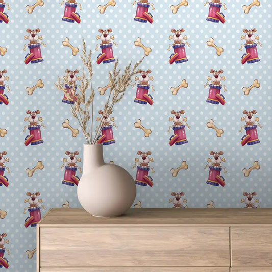 Papier Peint Enfant Univers Espace Motifs Ludiques et Colorés