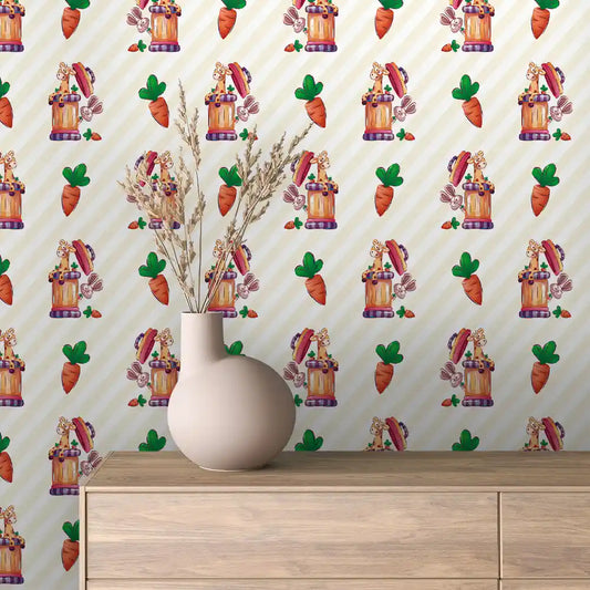 Papier Peint Enfant Univers Espace Motifs Ludiques et Colorés