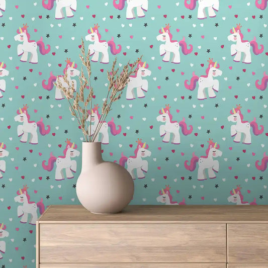 Papier Peint Enfant Univers Espace Motifs Ludiques et Colorés
