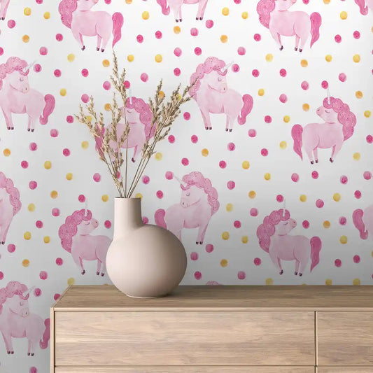 Papier Peint Enfant Univers Espace Motifs Ludiques et Colorés
