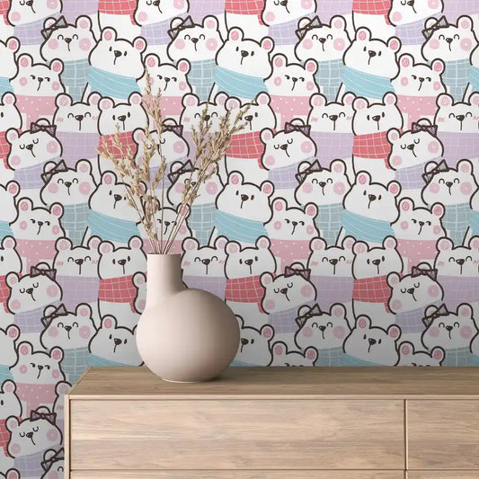 Papier Peint Enfant Univers Espace Motifs Ludiques et Colorés