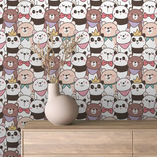 Papier Peint Enfant Univers Espace Motifs Ludiques et Colorés