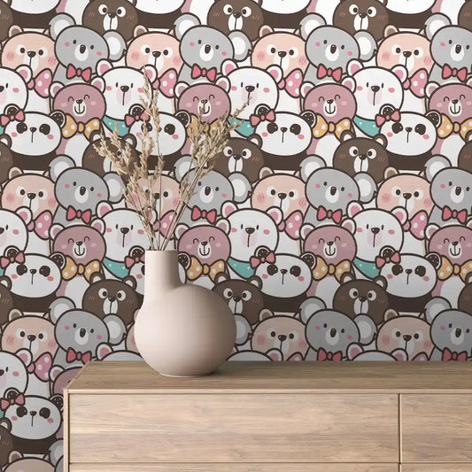 Papier Peint Enfant Univers Espace Motifs Ludiques et Colorés