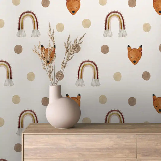 Papier Peint Enfant & Bébé – Univers Doux et Coloré