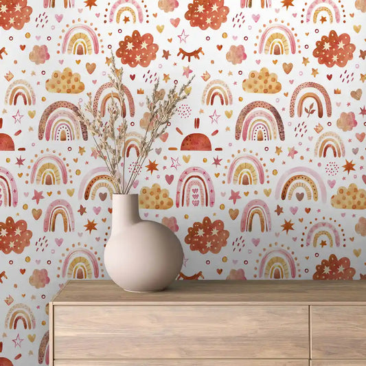 Papier Peint Enfant & Bébé – Univers Doux et Coloré