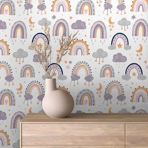 Papier Peint Enfant & Bébé – Univers Doux et Coloré