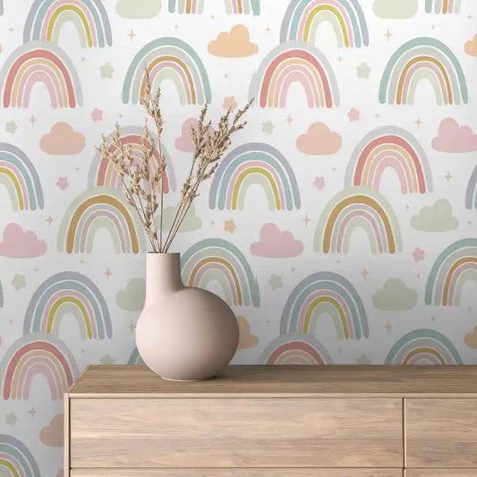 Papier Peint Enfant & Bébé – Univers Doux et Coloré