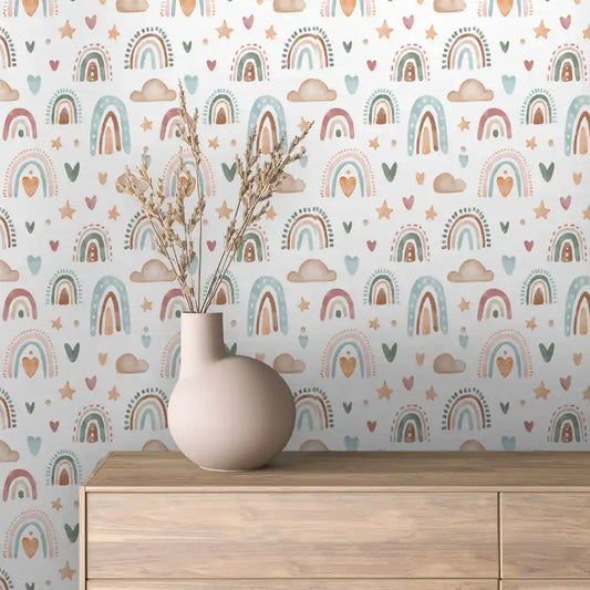 Papier Peint Enfant & Bébé – Univers Doux et Coloré