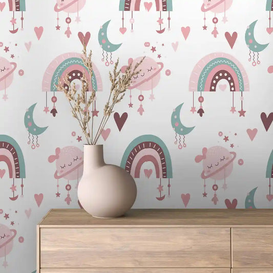 Papier Peint Enfant & Bébé – Univers Doux et Coloré