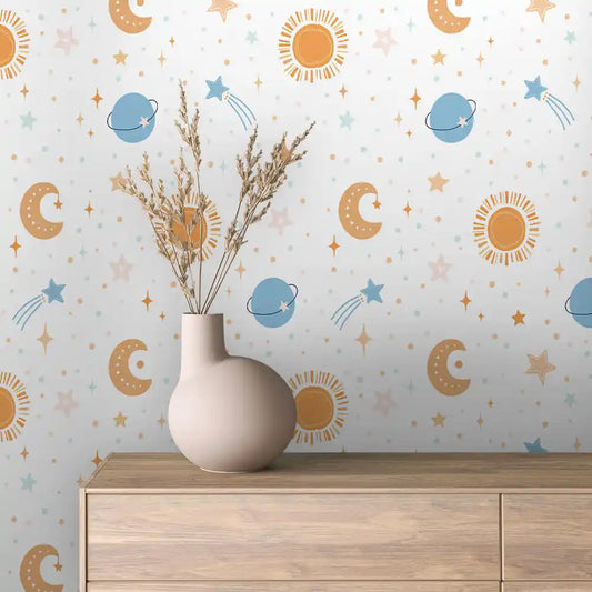 Papier Peint Enfant & Bébé – Univers Doux et Coloré