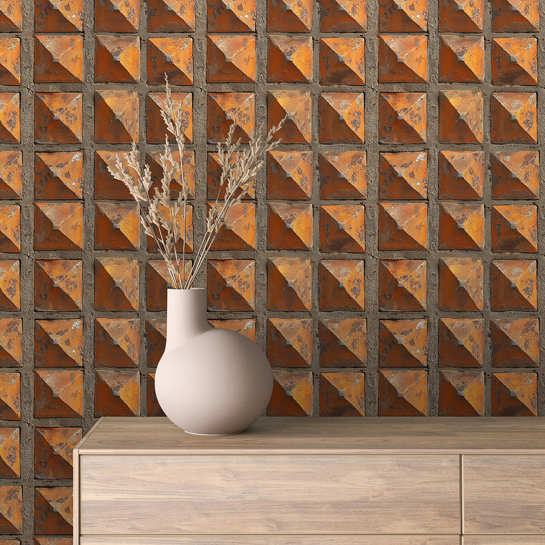 Papier Peint Effet Brique Style Industriel Moderne