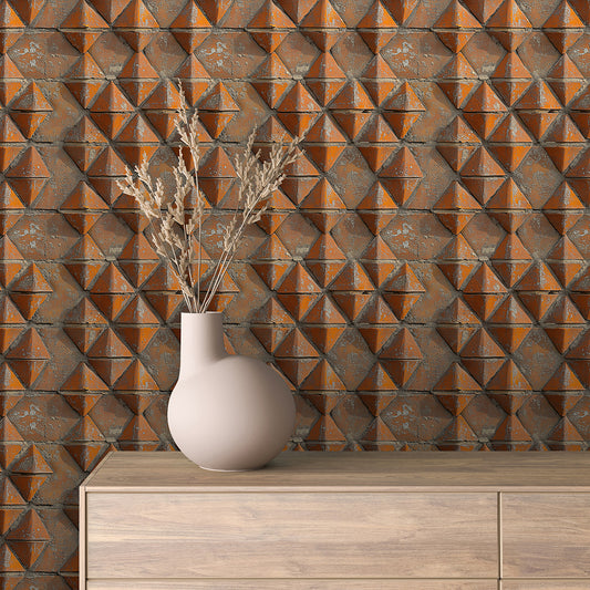 Papier Peint Effet Brique Style Industriel Moderne