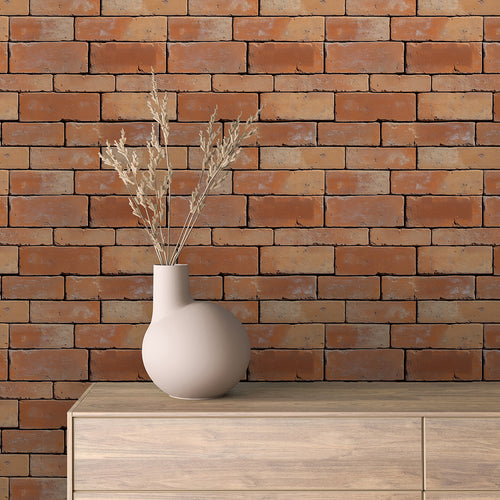 Papier Peint Effet Brique Style Industriel Moderne