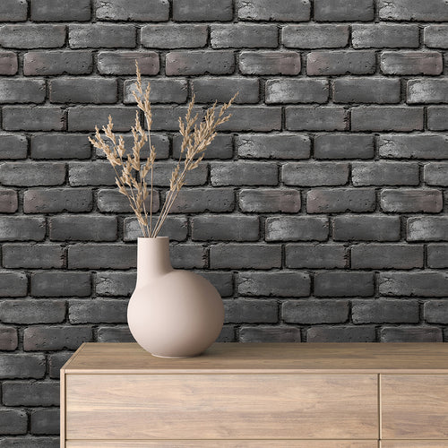 Papier Peint Effet Brique Style Industriel Moderne