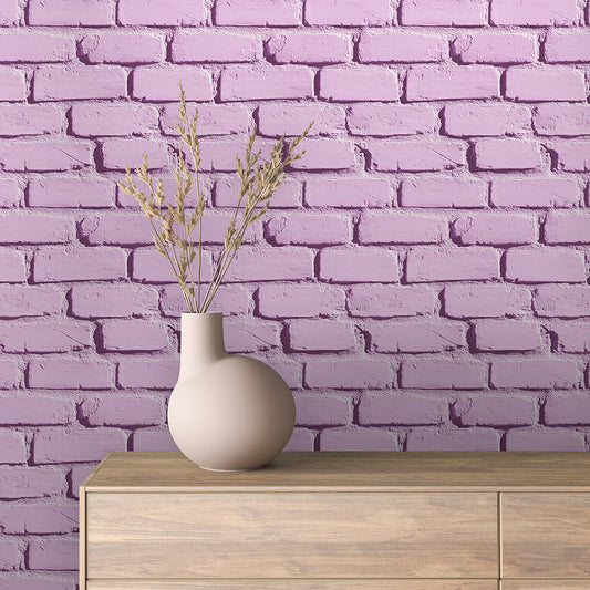 Papier Peint Effet Brique Style Industriel Moderne