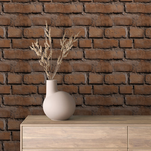 Papier Peint Effet Brique Style Industriel Moderne