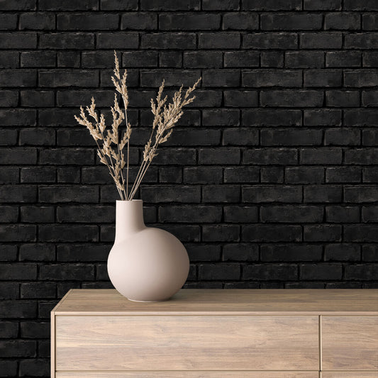 Papier Peint Effet Brique Style Industriel Moderne