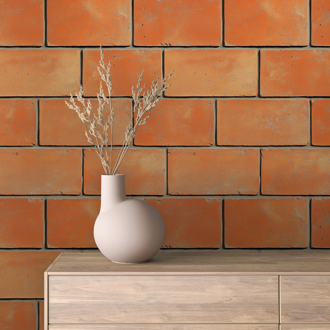 Papier Peint Effet Brique Style Industriel Moderne