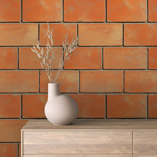 Papier Peint Effet Brique Style Industriel Moderne