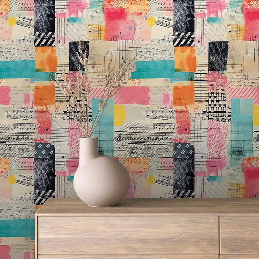 Papier Peint Graffiti Urbain Multicolore Style Street Art Dynamique