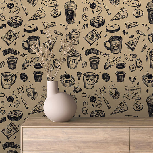 Papier Peint Géométrique Moderne Style Artistique Contemporain