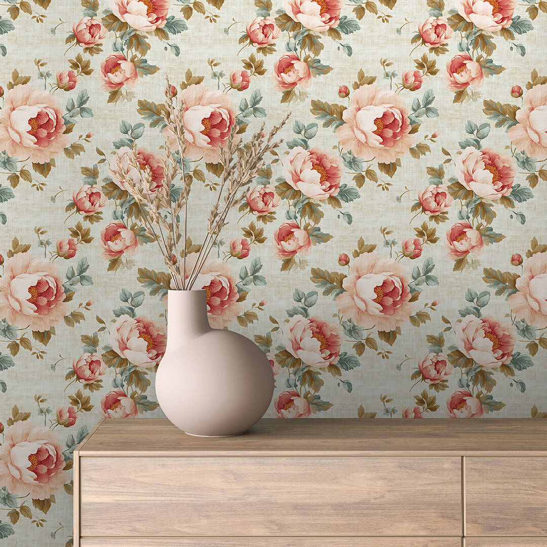 Papier Peint Floral Aquarelle Élégance Douce et Naturelle