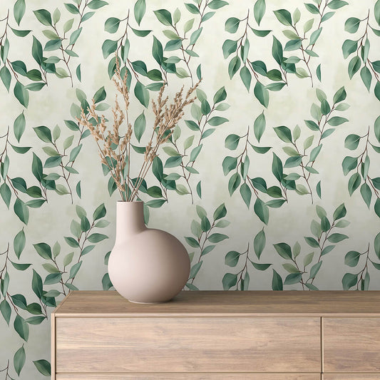 Papier Peint Floral Aquarelle Élégance Douce et Naturelle