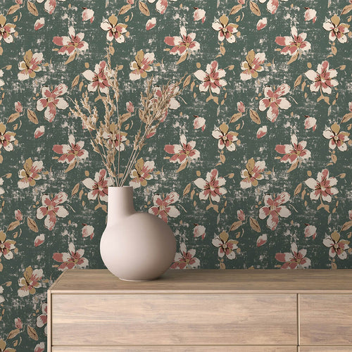 Papier Peint Floral Aquarelle Élégance Douce et Naturelle