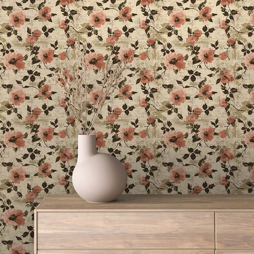 Papier Peint Floral Aquarelle Élégance Douce et Naturelle