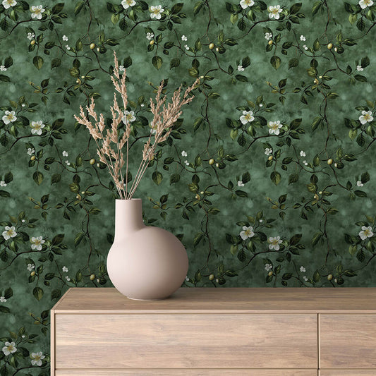 Papier Peint Floral Aquarelle Élégance Douce et Naturelle